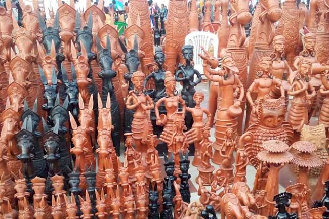 Rare clay dolls from Bengal to decorate rooms of an art lover